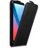 Cadorabo Ohišje, združljivo z ZTE Blade V9 v nočna črna - Zaščitni ovitek v obliki flipa z magnetnim zapiranjem, (20566007) | Shoptok.si