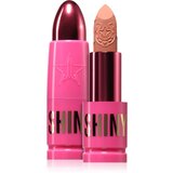 Jeffree Star Cosmetics Shiny Trap Lipstick kremasta šminka s satenastim zaključkom odtenek Cowgirl Suede 3 g Cene