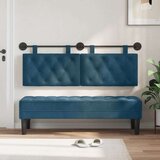  Držeće uzglavlje Zidne Plava 150 x 55 x 7 cm Baršun - Plava 140 cm bez LED | shoptok.hr