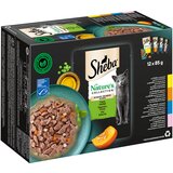 Sheba Ekonomično pakiranje Nature's Collection u umaku 48 x 85 g - Fina raznolikost (piletina, puretina, tuna, losos) | shoptok.hr