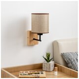 Brilagi - Zidna lampa NUBILA WOOD 1xE27/25W/230V hrast/braon | Eponuda.com