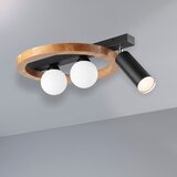  Stropno spot svetlo OTIS 2xG9/5W/230V + 1xE27/15W/230V, hrast | Eponuda.com