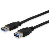 Equip Črni kabel 3M Usb3.0, (21407110) | Shoptok.si