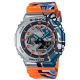 G-shock muški digitalni sat GM-2100SS-1A narandžasti Cene