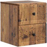  Noćni ormarić za montažu na zid Staro drvo 33 x 34,5 x 40 cm | shoptok.hr