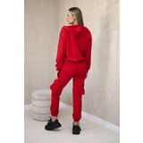 Kesi Set 3in1 sweatshirt + top + trousers red | shoptok.hr