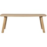 WOOOD Blagovaonski stol od punog hrasta 100x180 cm Tablo – Cijene