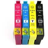Toner123 Komplet Epson 18XL / C13T18164010 kompatibilne kartuše (4) - črna, cyan, magenta, rumena, (20416676) u