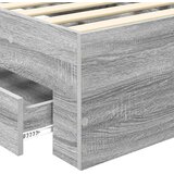  Konstrukcija postelje Siva Sonoma 90 x 190 cm Konstruiran les, (5000102560) | Shoptok.si
