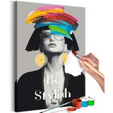  Slika za samostalno slikanje - Be Stylish 40x60 Cijene