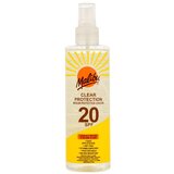Malibu Clear Protection SPF20 vodoodporna zaščita pred soncem za telo 250 ml Cene