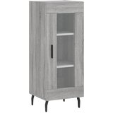 Maison Chic Komoda - Predalnik siva sonoma 34,5x34x90 cm inženirski les, (21717826) Cene