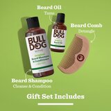 Bull Dog Original Beard Care Kit darilni set Peach Wood 10,4 cm (za moške) | Shoptok.si