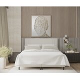 Maison de Rêve Bež oblazinjena zakonska postelja s prostorom za shranjevanje 140x200 cm Musca – | Shoptok.si