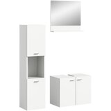MID.YOU Kopalnica Boston, Bela, 3-Delna | Shoptok.si
