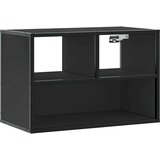vidaXL TV omarica črna 60x31x39,5 cm inženirski les in kovina | Shoptok.si