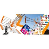  Retoo ER1240 vanjska usmjerena DVB-T2 antena VHF/UHF s LTE filtrom, do 80 km | shoptok.hr