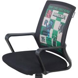 Minecraft VRTLJIVI STOL umetna masa, tekstil črna | Shoptok.si