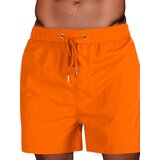 DStreet Spodenki męskie kąpielowe pomarańczowe | Shoptok.si