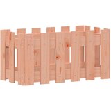 vidaXL Vrtna sadilica s izgledom ograde 60x30x30 cm masivna duglazije | shoptok.hr