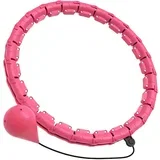 Hula hop za vadbo, Hulahop obroč z utežmi, Vrtenje uteži, Prilagodljiva velikost pasu (Roza) | SPINSLIM, (21297513)