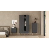 Tvilum Antracitno sivi ormar 99x200 cm Bodo – | shoptok.hr