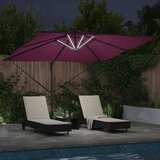  Suncobran S LED lampica Bordeaux Crvena 286 x 284 x 270 cm | shoptok.hr