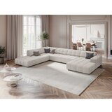 Cosmopolitan Design svetlo siva kotna sedežna garnitura (levi kot/v obliki črke "u") chicago – | Shoptok.si