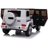  Licencirani auto na akumulator Mercedes G500 4x4 - bijeli | shoptok.hr