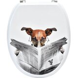 Tendance WC daska MDF s metalnim okovima 37,5x46cm MDF Caramel Cijene