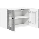  Zidni stakleni ormarić PORTO 2 pcs Siva Sonoma 60 x 31 x 40 cm | Eponuda.com