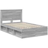  Okvir za krevet s uzglavljem Siva Sonoma 120 x 190 cm | shoptok.hr