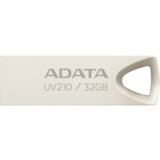  USB Memory stick Adata UFD 32GB UV210 Metal Golden 32 GB, USB, Brzina čitanja 90 MB/s, Brzina pisanja 40 MB/s, AUV210-32G-RGD USB 2.0 | Eponuda.ba