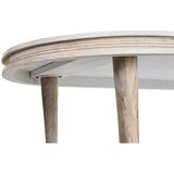  Jedilna Miza DKD Home Decor Bela Zlat Medenina Mangov les 180 x 90 x 76 cm | Shoptok.si