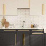  Ručke za ormarić 10 kom zlatne 480 mm od nehrđajućeg čelika | shoptok.hr