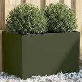 vidaXL Sadilica maslinastozelena 62 x 40 x 39 cm hladno valjani čelik Cijene