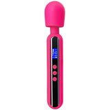 SuperLove Digital Strong AkuWand Massager Neon Pink | shoptok.hr