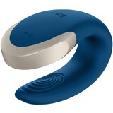 Satisfyer vibrator za parove - Double Love, plavi | shoptok.hr