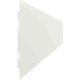 vidaXL Robniki za trato 10 kosov Bela 10x103 cm Hladno valjano jeklo | Shoptok.si
