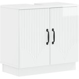  Set za kupaonicu od 3 dijela HOORN Bijela visokog sjaja | shoptok.hr