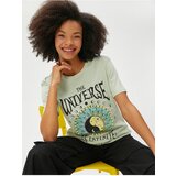 Koton Printed T-Shirt Short Sleeve Crew Neck Cotton | shoptok.hr
