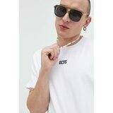 Gcds Bombažna kratka majica bela barva | Shoptok.si