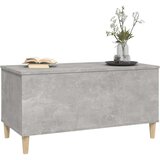  Klubska mizica betonsko siva 90x44,5x45 cm inženirski les, (20712309) | Shoptok.si