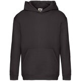 Fruit Of The Loom Czarna bluza dziecięca Hooded Sweat | shoptok.hr