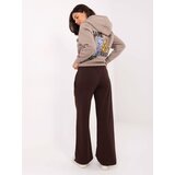 RELEVANCE Sweatpants-RV-DR-A590.08-dark brown | Shoptok.si