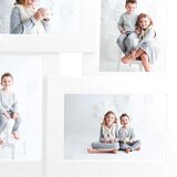 vidaXL Okvir za 24 fotografije 4x(13x18 cm) bijeli MDF | shoptok.hr