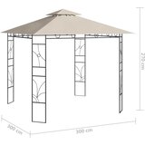  Sjenica 3 x 3 x 2,7 m krem 160 g/m² | shoptok.hr