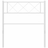  Metalno zamjensko uzglavlje bijelo 75 cm | shoptok.hr