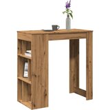  Barski stol s stalcima boja hrasta 102x50x103,5 cm drveni | shoptok.hr