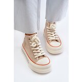 Boto Women's Platform Sneakers Beige Aineri | shoptok.hr